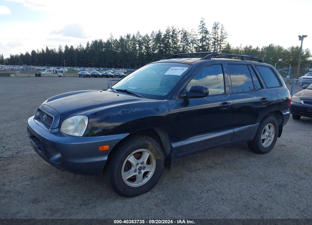 2003 HYUNDAI SANTA FE GLS/LX VIN: KM8SC73E23U509032