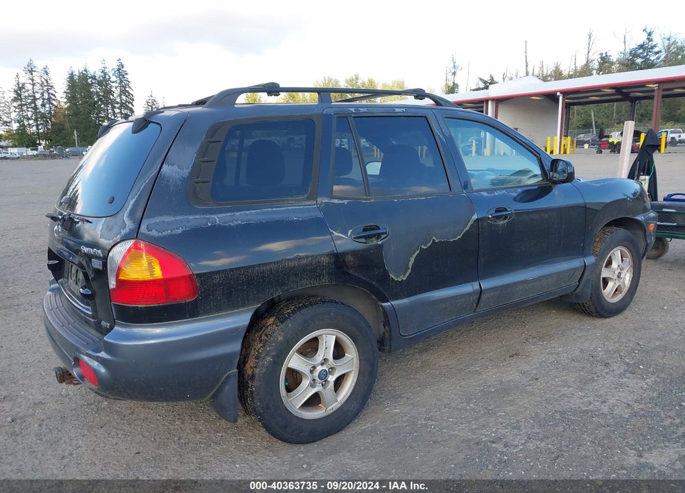 2003 HYUNDAI SANTA FE GLS/LX VIN: KM8SC73E23U509032
