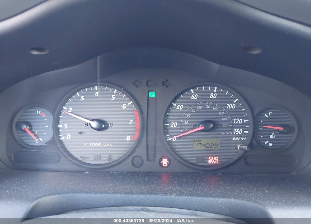 2003 HYUNDAI SANTA FE GLS/LX VIN: KM8SC73E23U509032