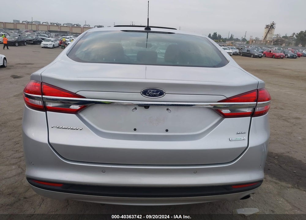 2017 FORD FUSION SE VIN: 3FA6P0HDXHR119897