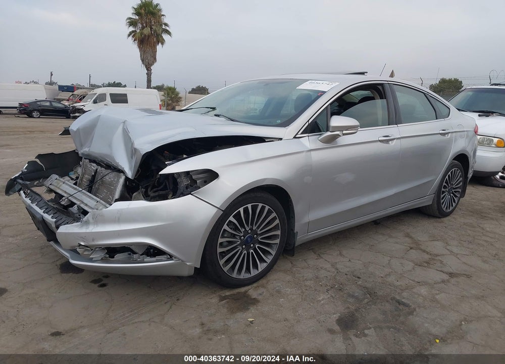 2017 FORD FUSION SE VIN: 3FA6P0HDXHR119897