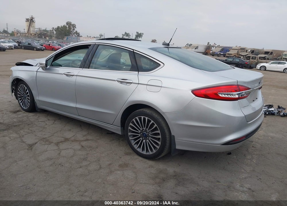 2017 FORD FUSION SE VIN: 3FA6P0HDXHR119897