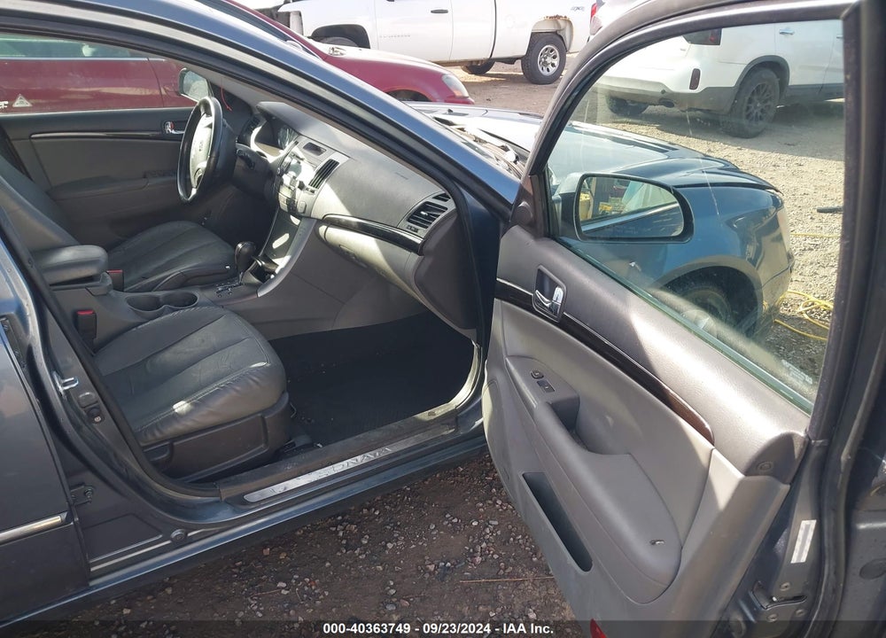 2009 HYUNDAI SONATA VIN: 5NPEU46C59H510072