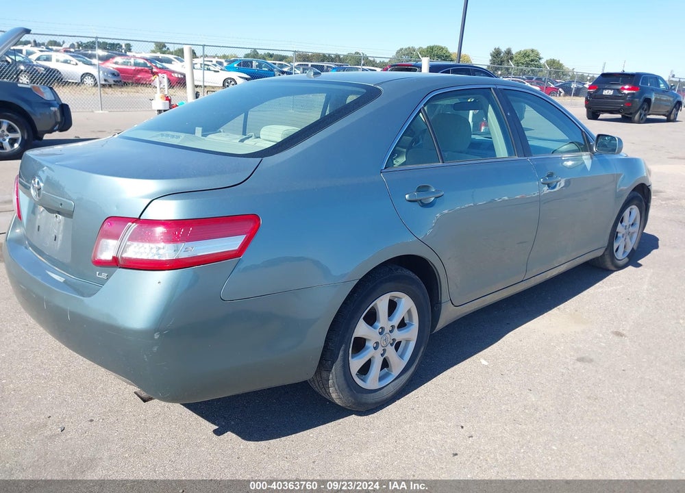 2011 TOYOTA CAMRY LE VIN: 4T4BF3EK2BR127154