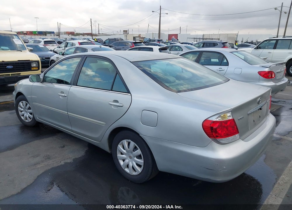 2005 TOYOTA CAMRY LE VIN: 4T1BE32K85U432891