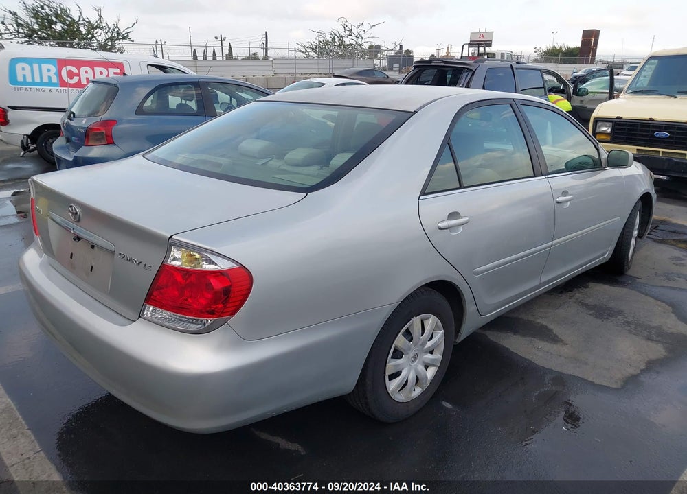 2005 TOYOTA CAMRY LE VIN: 4T1BE32K85U432891