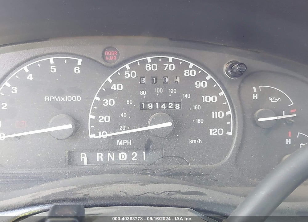 2001 FORD RANGER EDGE/XL/XLT VIN: 1FTYR14U51PA79329