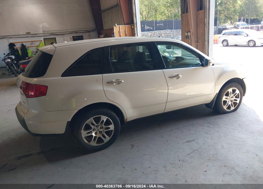 2008 ACURA MDX TECHNOLOGY PACKAGE VIN: 2HNYD28378H522062