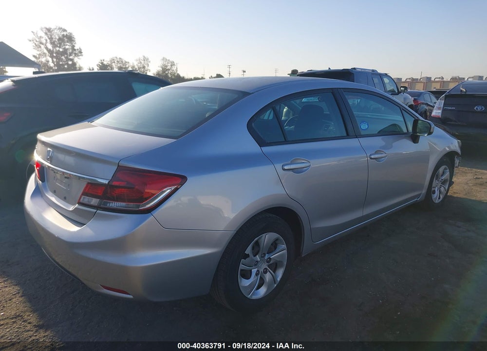 2015 HONDA CIVIC LX VIN: 19XFB2E57FE020377
