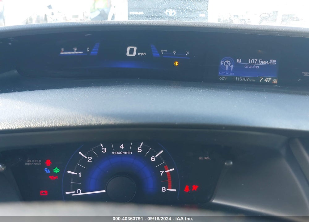 2015 HONDA CIVIC LX VIN: 19XFB2E57FE020377
