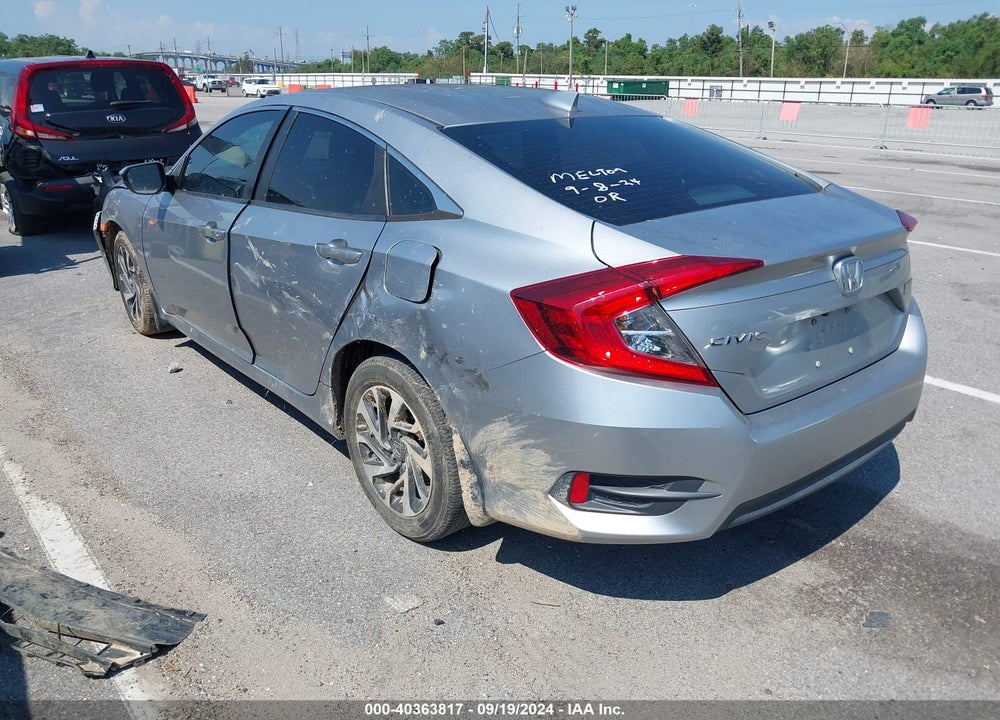 2017 HONDA CIVIC EX VIN: 19XFC2F74HE006193