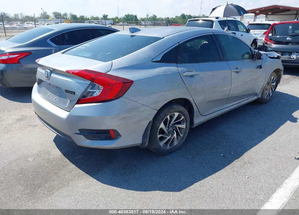 2017 HONDA CIVIC EX VIN: 19XFC2F74HE006193