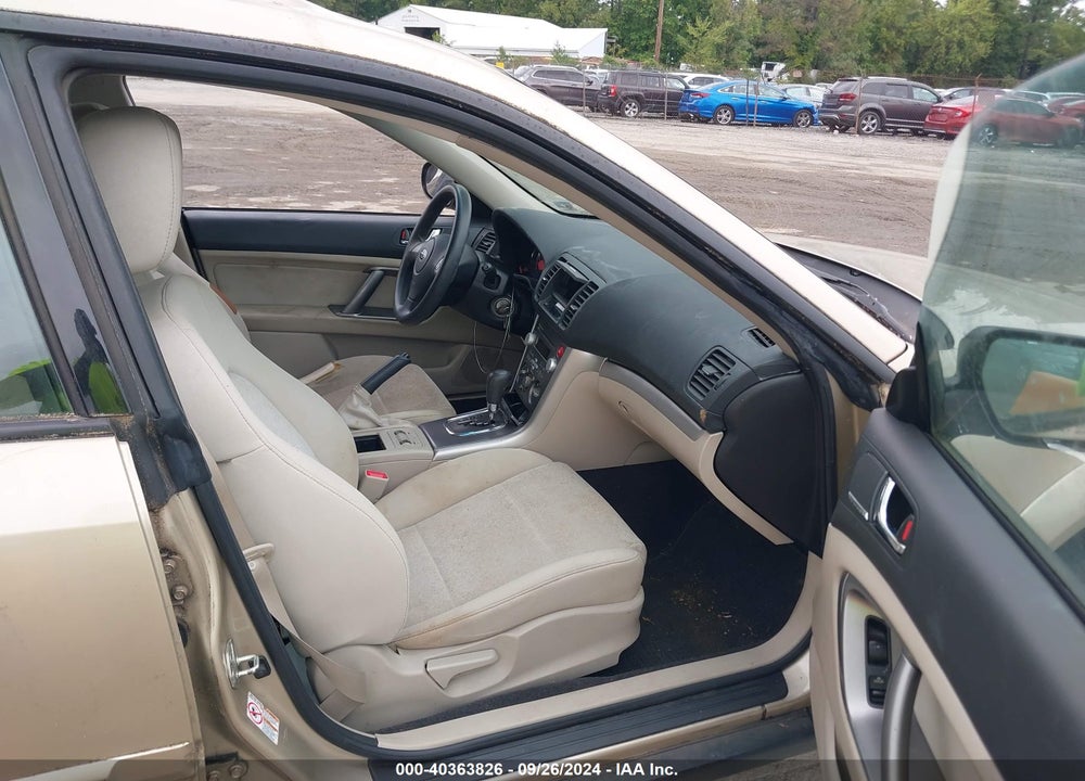 2009 SUBARU OUTBACK 2.5I VIN: 4S4BP61C597319345
