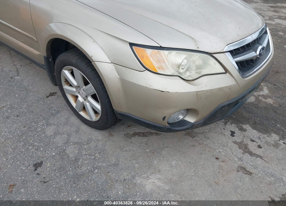 2009 SUBARU OUTBACK 2.5I VIN: 4S4BP61C597319345