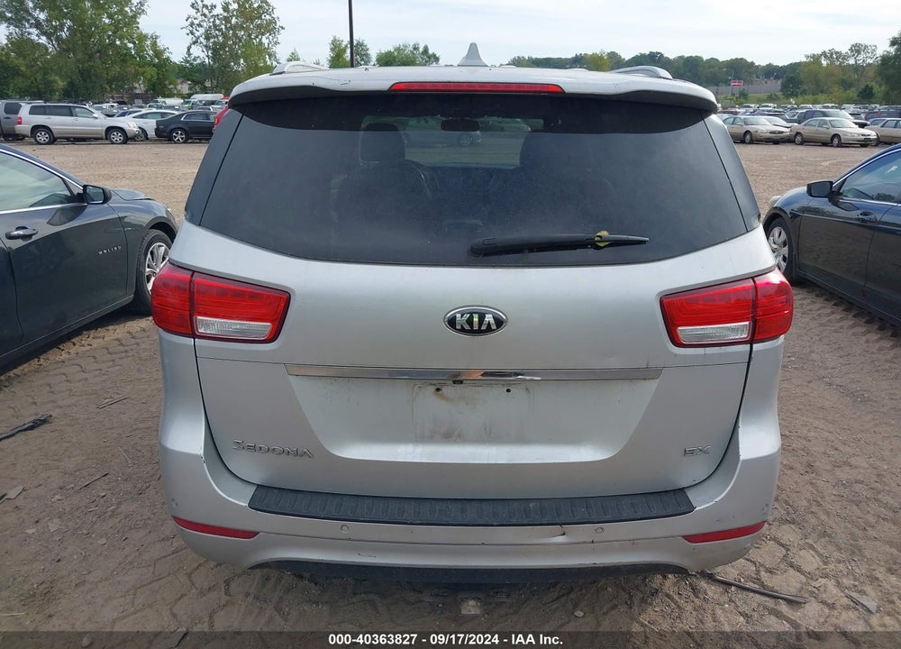 2015 KIA SEDONA SX VIN: KNDMC5C14F6080418