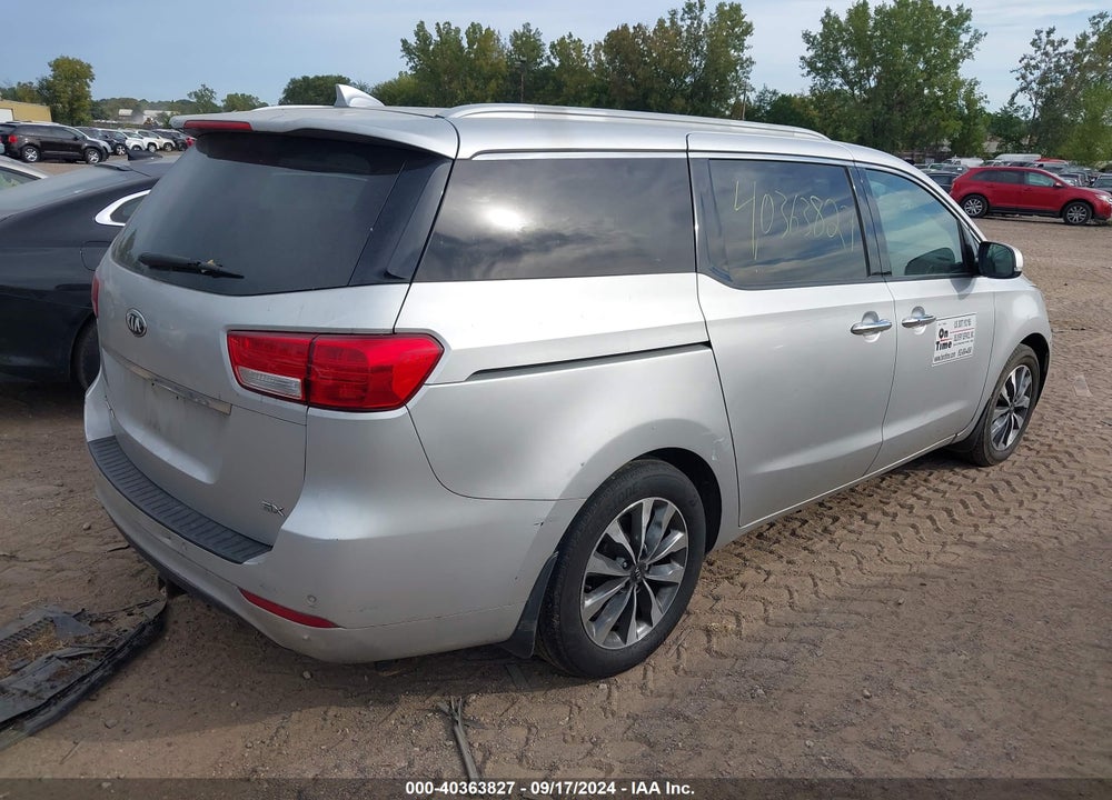 2015 KIA SEDONA SX VIN: KNDMC5C14F6080418