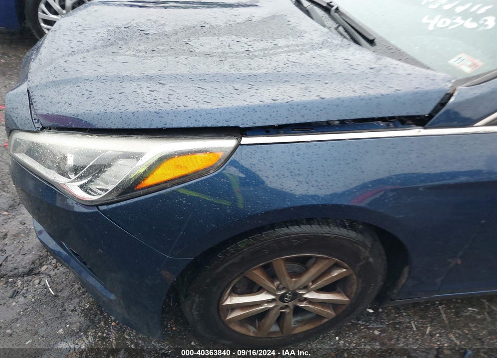 2016 HYUNDAI SONATA SE VIN: 5NPE24AF3GH276356