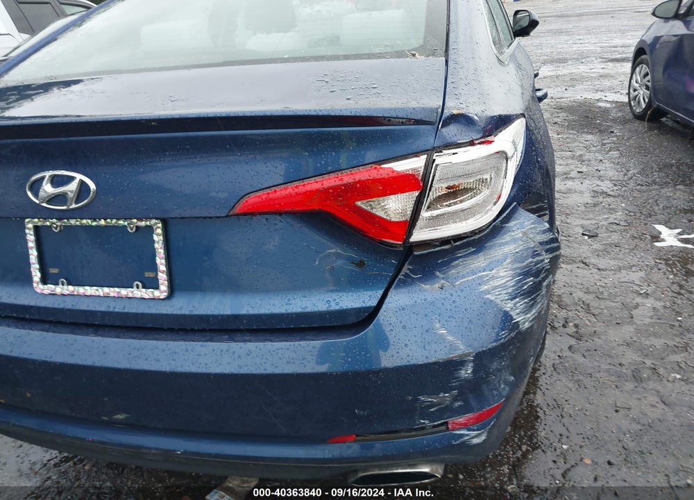 2016 HYUNDAI SONATA SE VIN: 5NPE24AF3GH276356