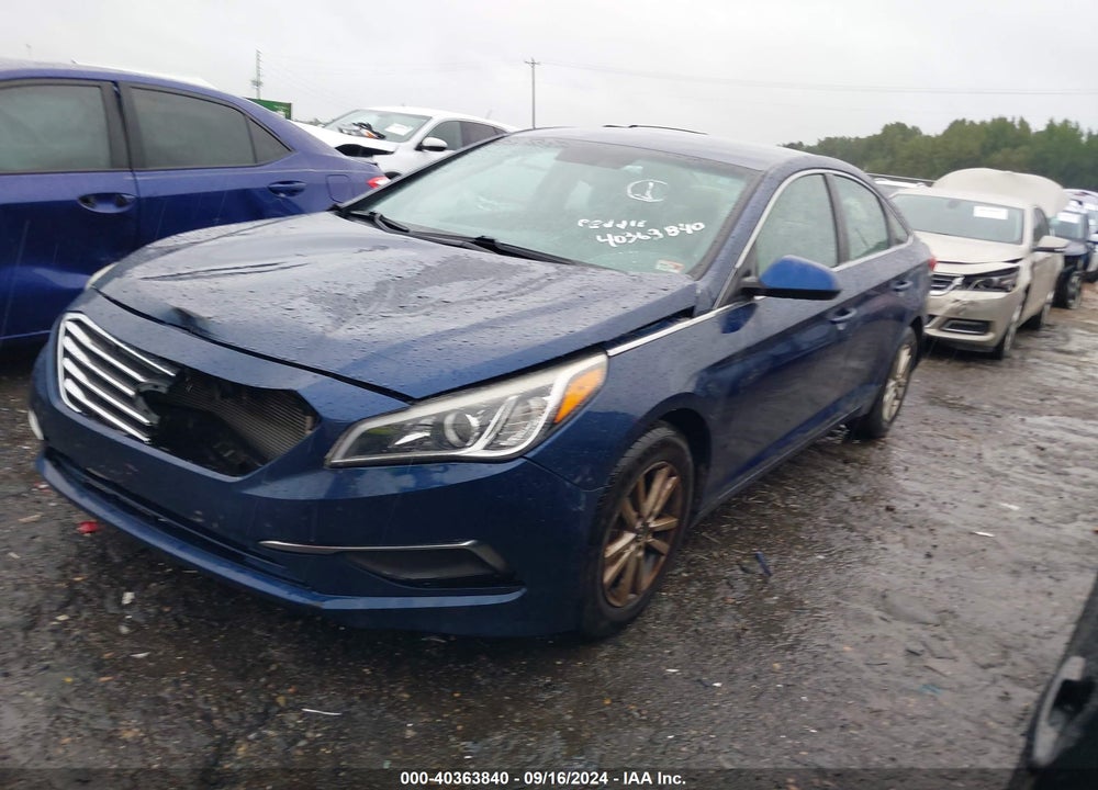 2016 HYUNDAI SONATA SE VIN: 5NPE24AF3GH276356
