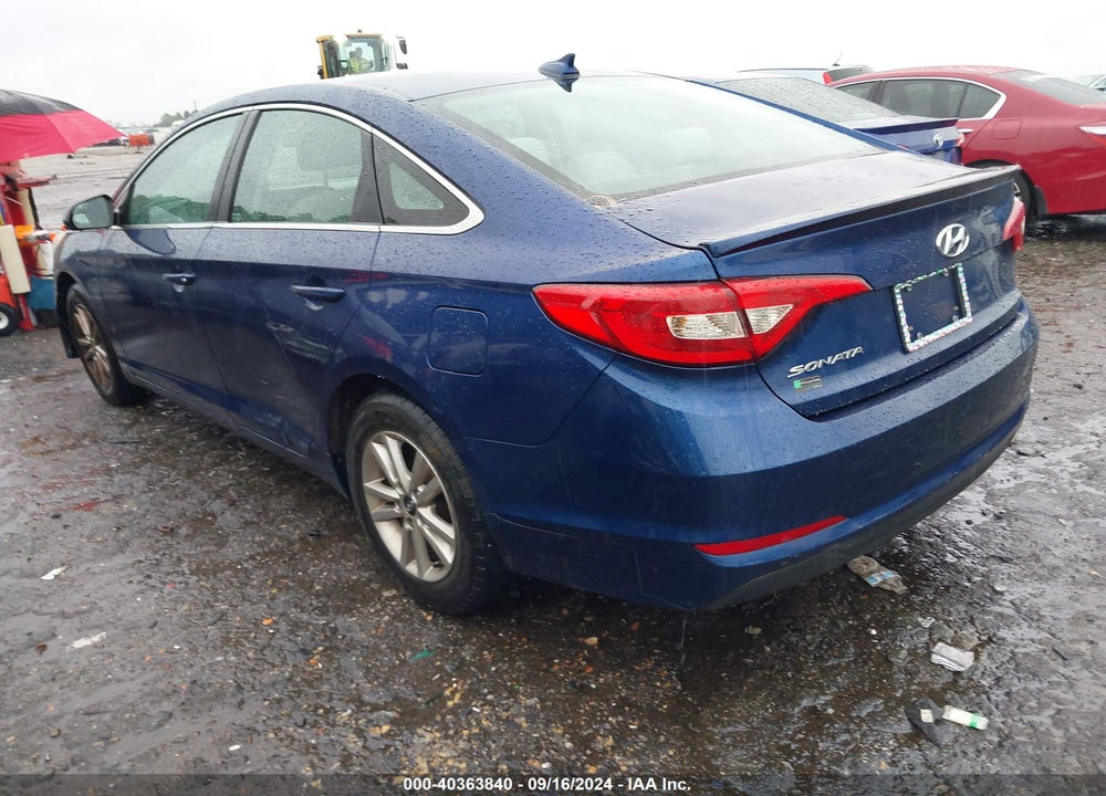 2016 HYUNDAI SONATA SE VIN: 5NPE24AF3GH276356