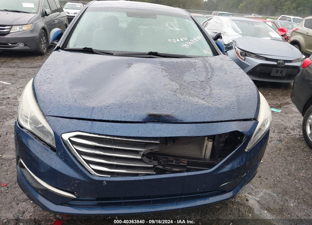 2016 HYUNDAI SONATA SE VIN: 5NPE24AF3GH276356
