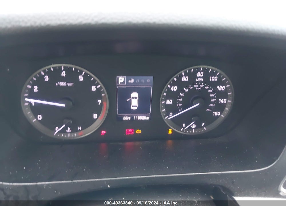 2016 HYUNDAI SONATA SE VIN: 5NPE24AF3GH276356