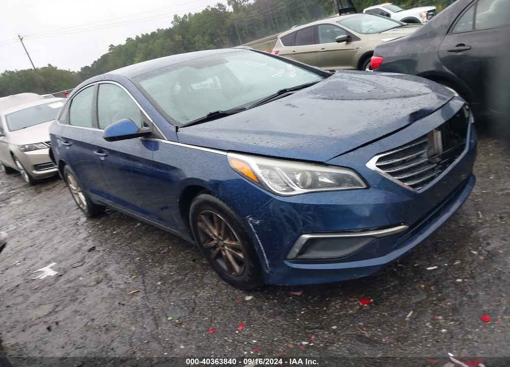 2016 HYUNDAI SONATA SE VIN: 5NPE24AF3GH276356