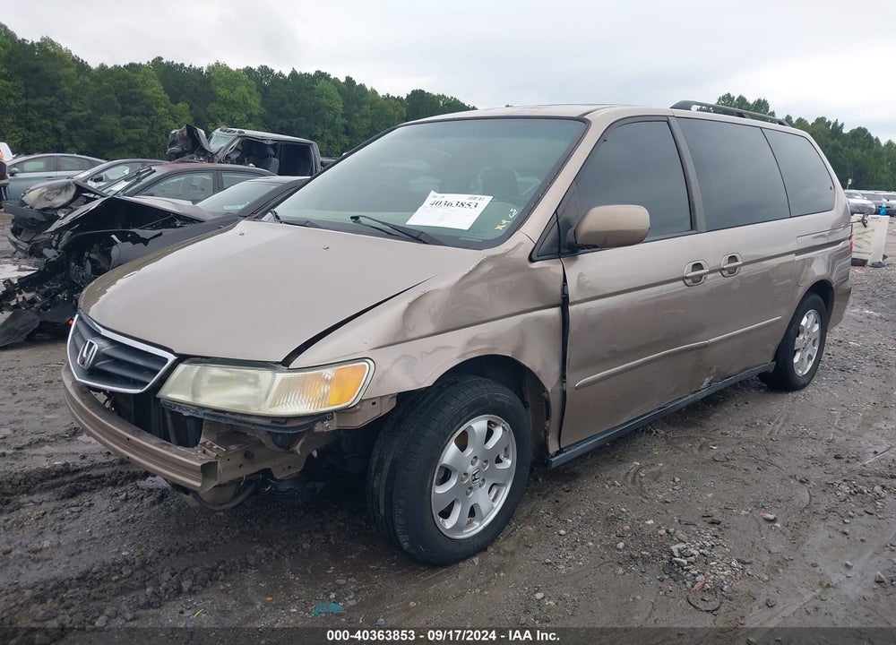 2004 HONDA ODYSSEY EX VIN: 5FNRL18814B124624