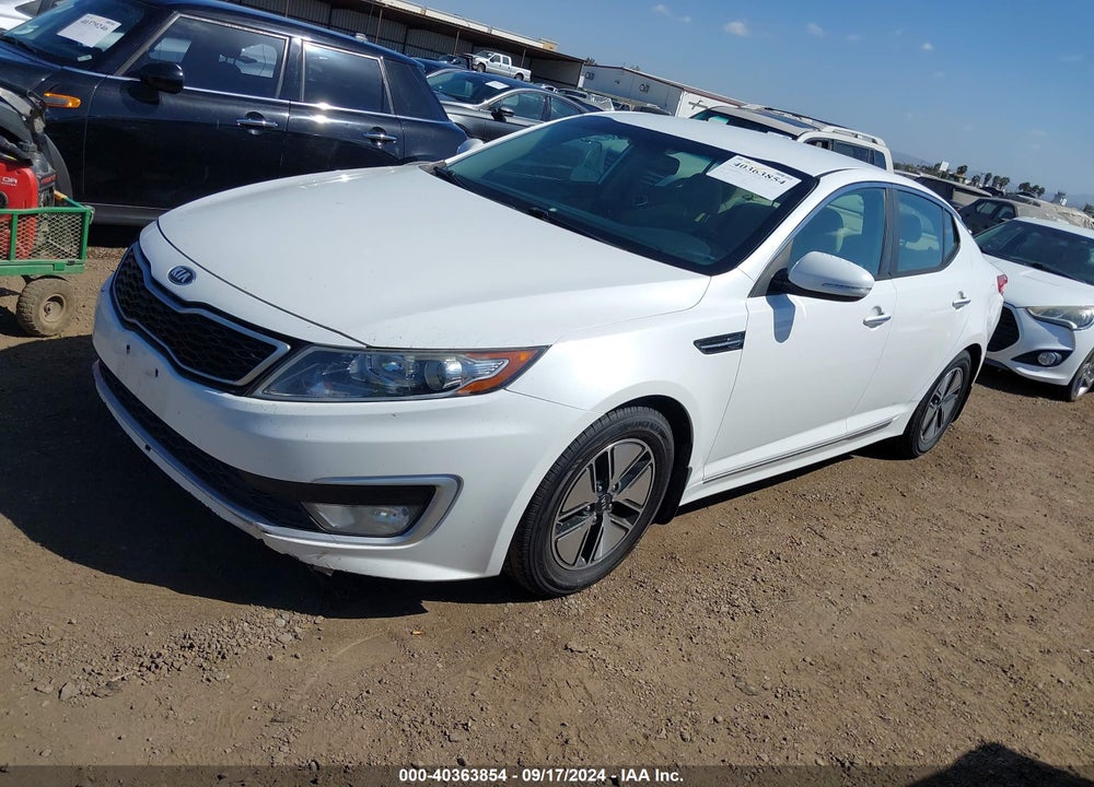 2012 KIA OPTIMA HYBRID EX VIN: KNAGM4AD8C5035241