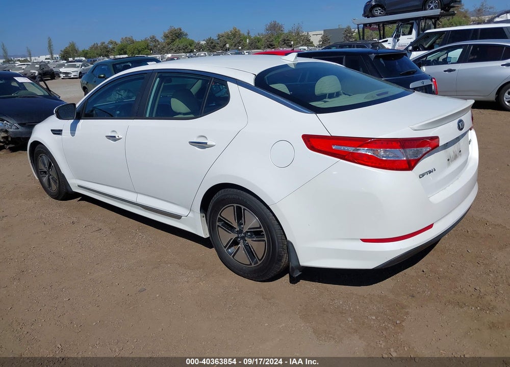 2012 KIA OPTIMA HYBRID EX VIN: KNAGM4AD8C5035241