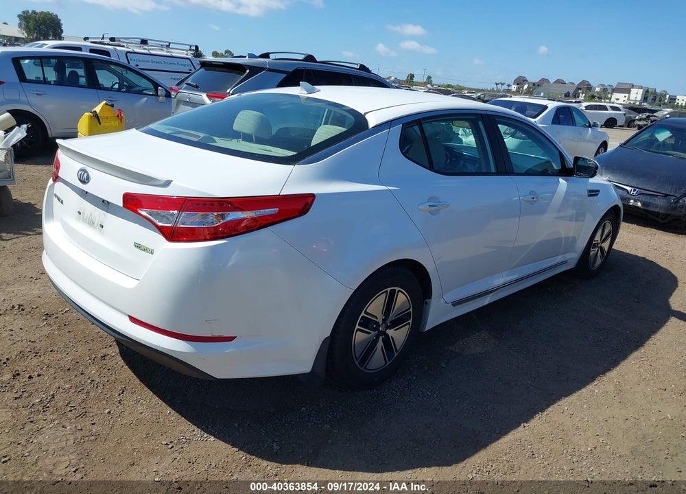 2012 KIA OPTIMA HYBRID EX VIN: KNAGM4AD8C5035241