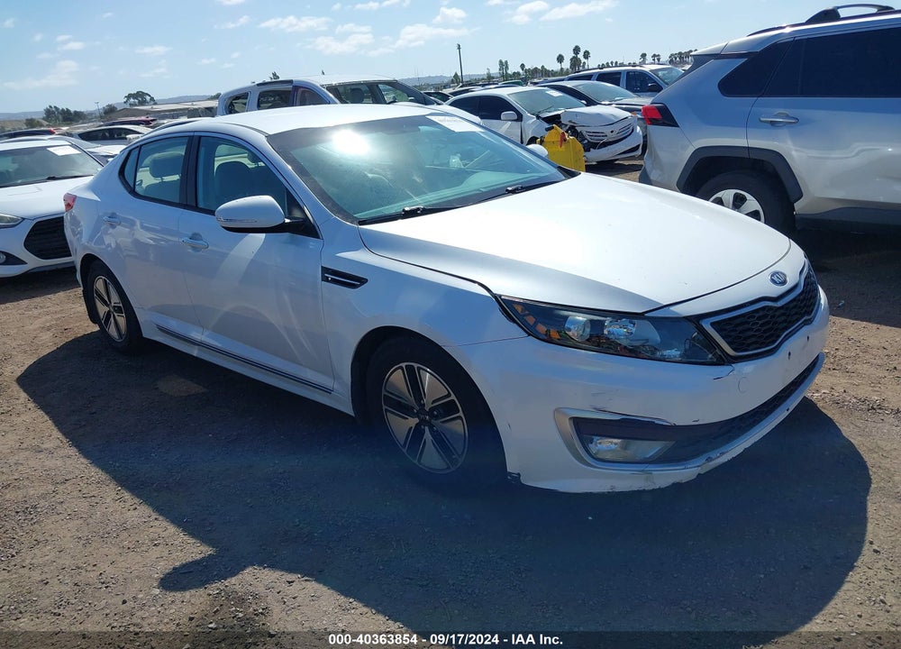2012 KIA OPTIMA HYBRID EX VIN: KNAGM4AD8C5035241