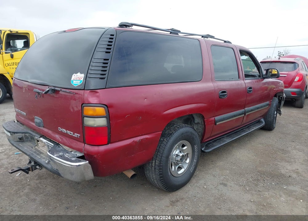 2004 CHEVROLET SUBURBAN 1500 LS VIN: 1GNFK16Z24J149646