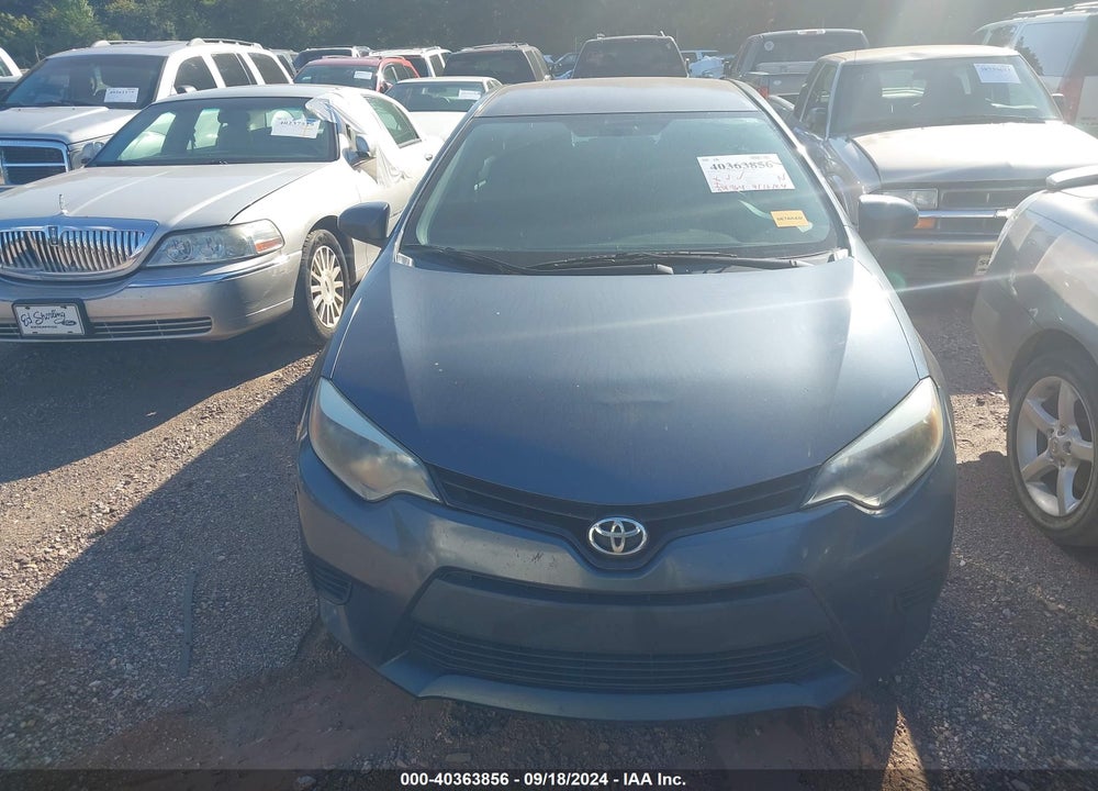 2014 TOYOTA COROLLA L VIN: 2T1BURHE2EC144762