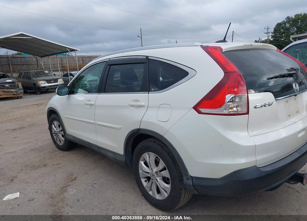 2012 HONDA CR-V EX-L VIN: 5J6RM3H72CL040270
