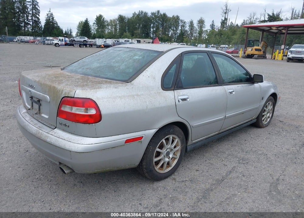 2003 VOLVO S40 A VIN: YV1VS27563F992721