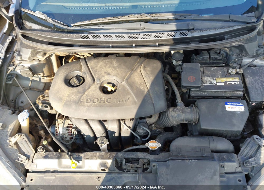 2011 HYUNDAI ELANTRA LIMITED (ULSAN PLANT) VIN: KMHDH4AE2BU150274