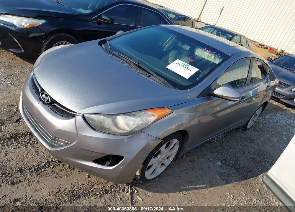 2011 HYUNDAI ELANTRA LIMITED (ULSAN PLANT) VIN: KMHDH4AE2BU150274