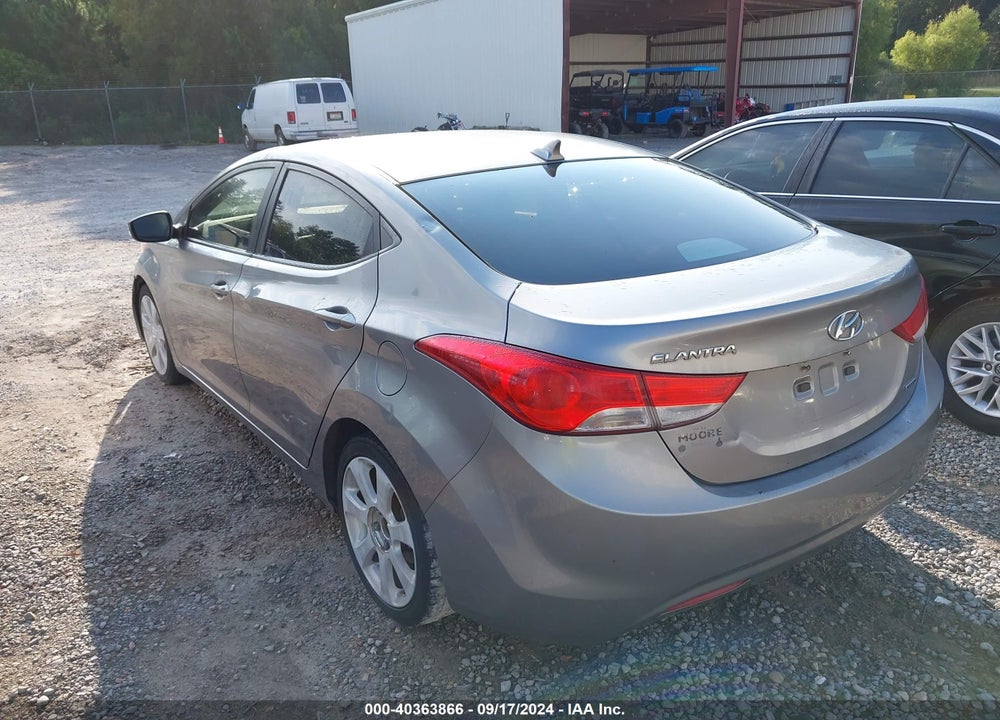 2011 HYUNDAI ELANTRA LIMITED (ULSAN PLANT) VIN: KMHDH4AE2BU150274