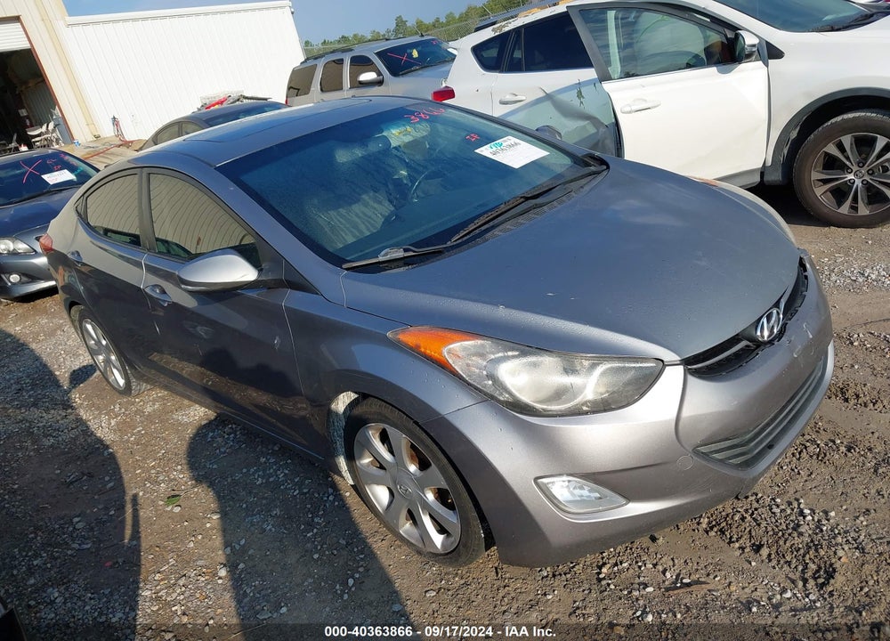 2011 HYUNDAI ELANTRA LIMITED (ULSAN PLANT) VIN: KMHDH4AE2BU150274