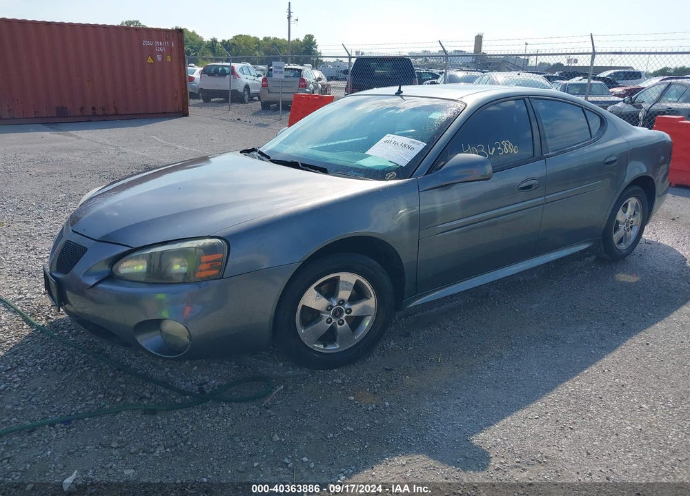 2005 PONTIAC GRAND PRIX GT VIN: 2G2WS522051236213