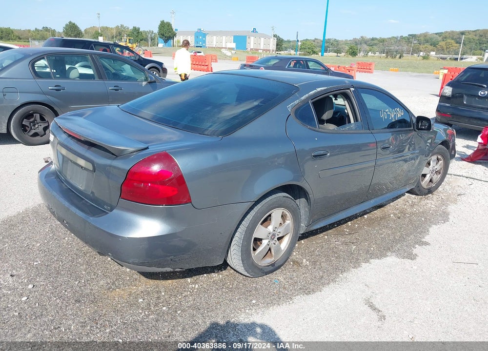 2005 PONTIAC GRAND PRIX GT VIN: 2G2WS522051236213
