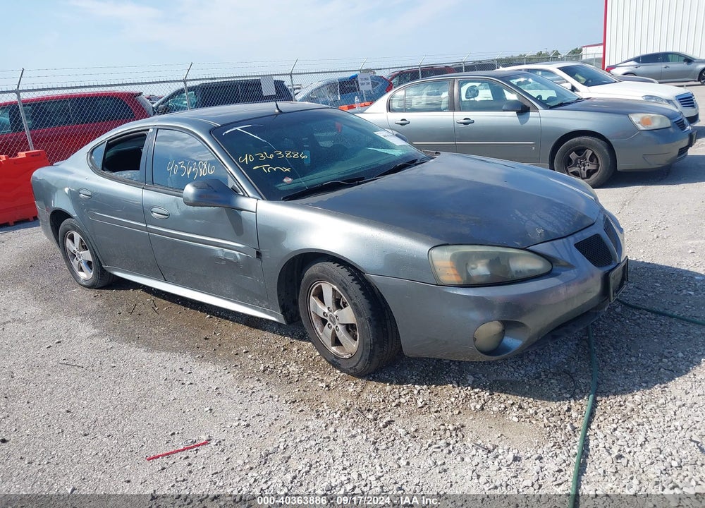 2005 PONTIAC GRAND PRIX GT VIN: 2G2WS522051236213