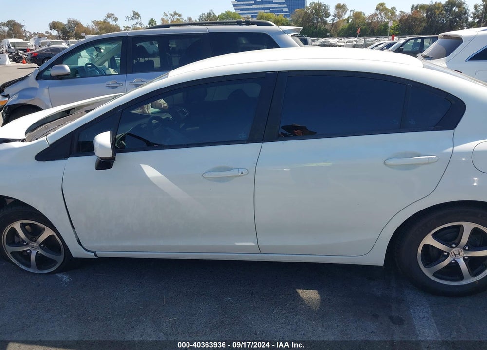 2015 HONDA CIVIC SE VIN: 2HGFB2F70FH547781