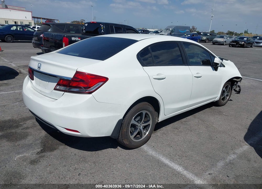 2015 HONDA CIVIC SE VIN: 2HGFB2F70FH547781