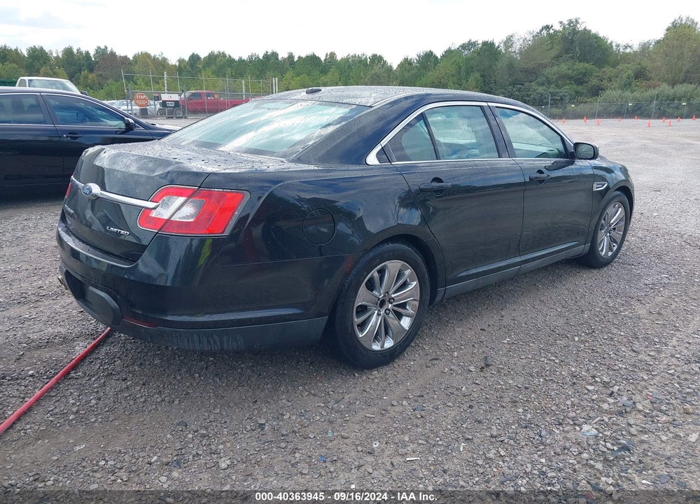 2011 FORD TAURUS LIMITED VIN: 1FAHP2FW4BG113309