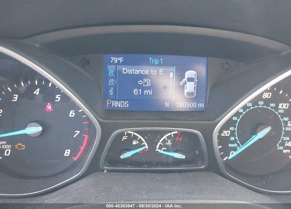 2013 FORD ESCAPE SE VIN: 1FMCU0G9XDUD68735