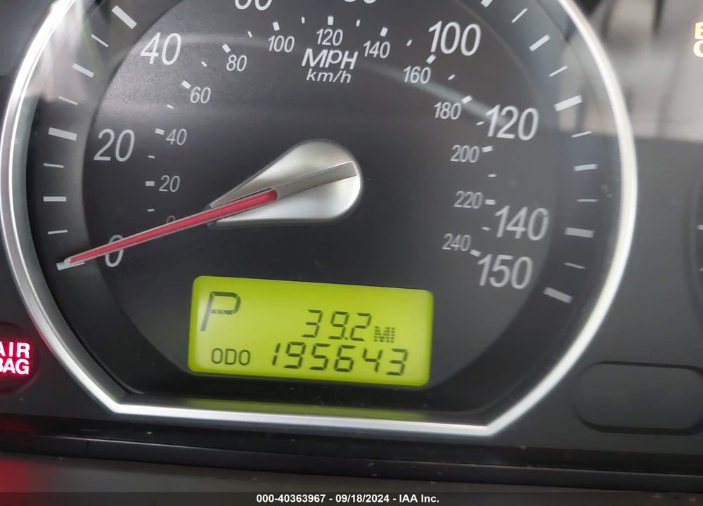 2007 HYUNDAI SONATA GLS VIN: 5NPET46C17H250012