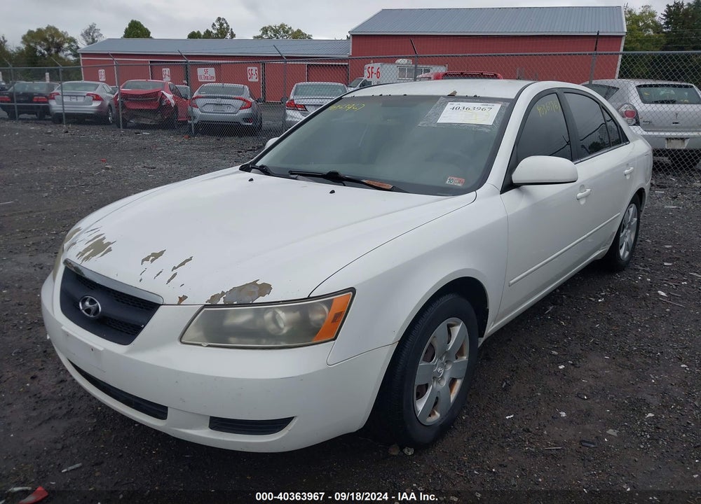 2007 HYUNDAI SONATA GLS VIN: 5NPET46C17H250012