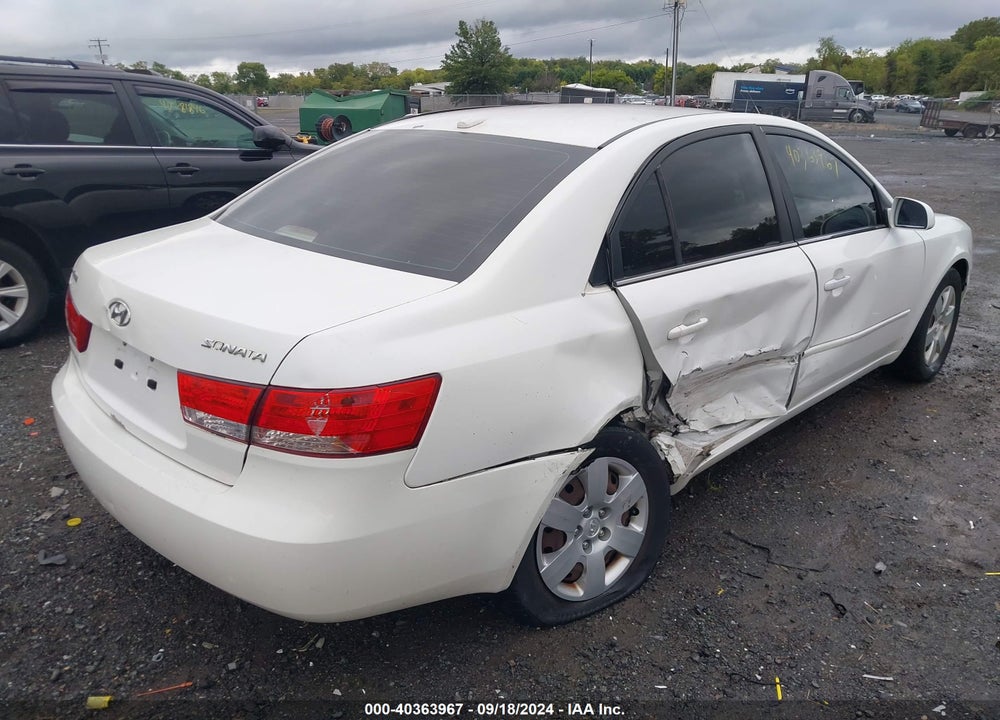 2007 HYUNDAI SONATA GLS VIN: 5NPET46C17H250012